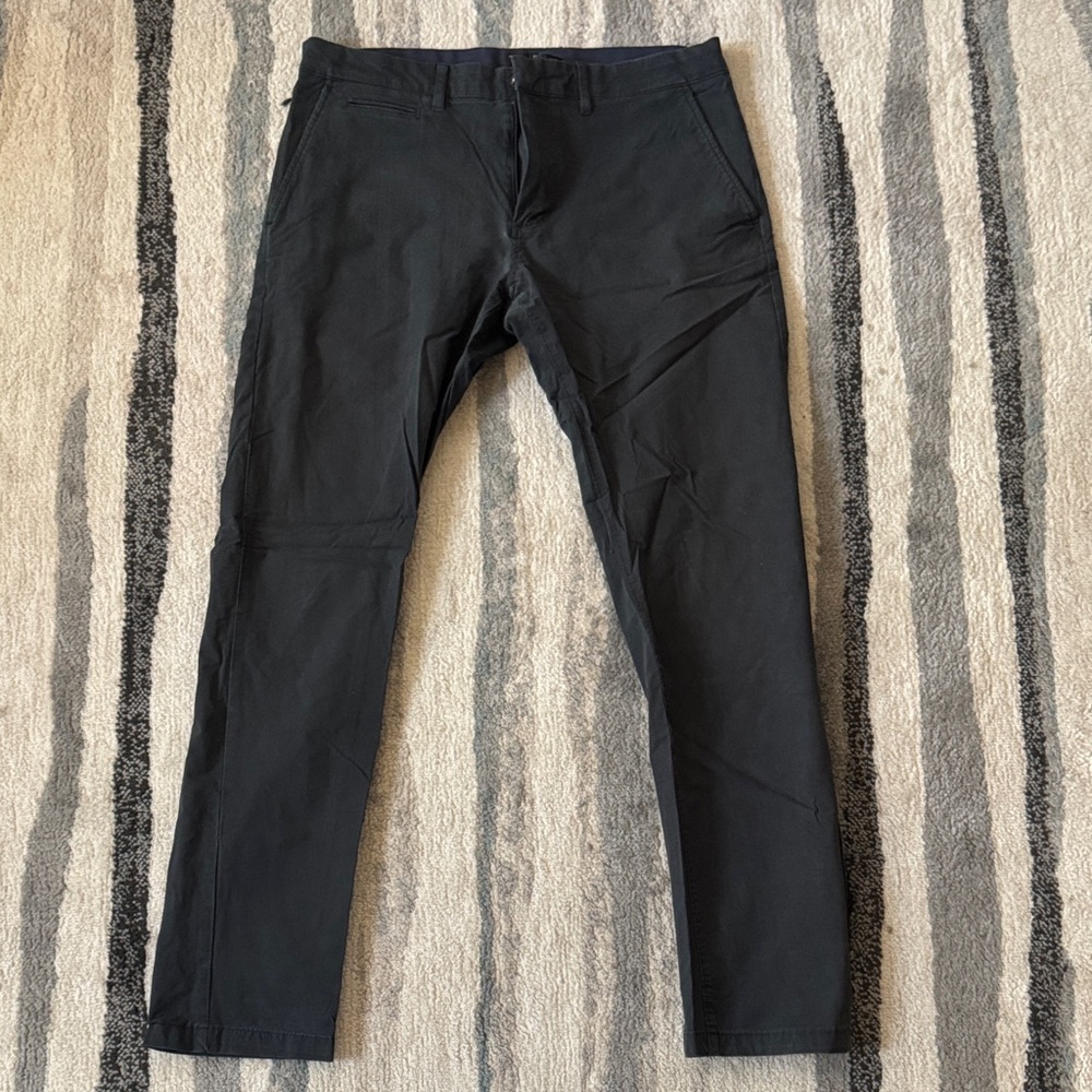 JCrew Black 32/32 Tech Pants